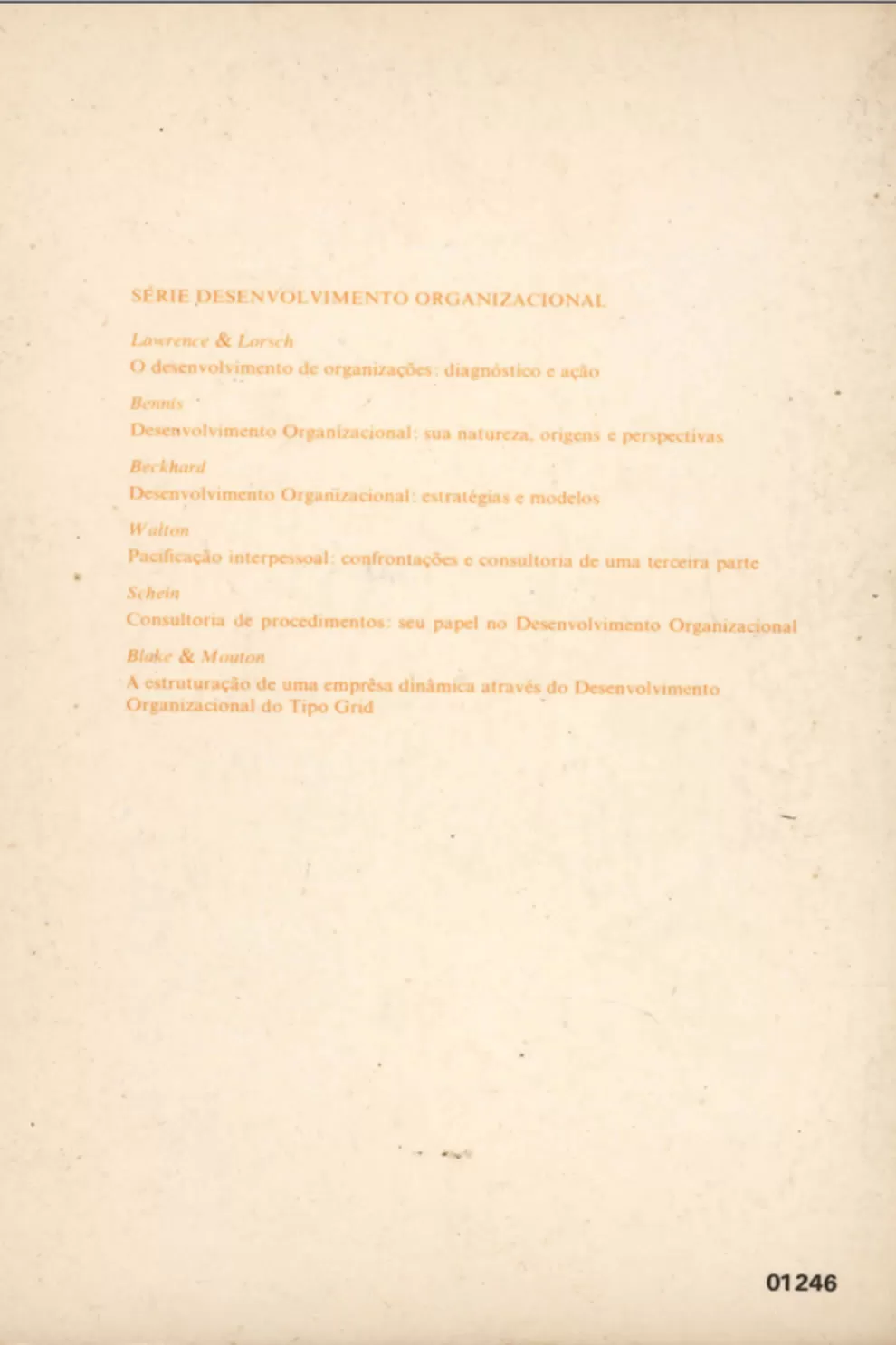 O DESENVOLVIMENTO DE ORGANIZAÇOES: DIAGNÓSTICO E AÇÃO - Imagem 2