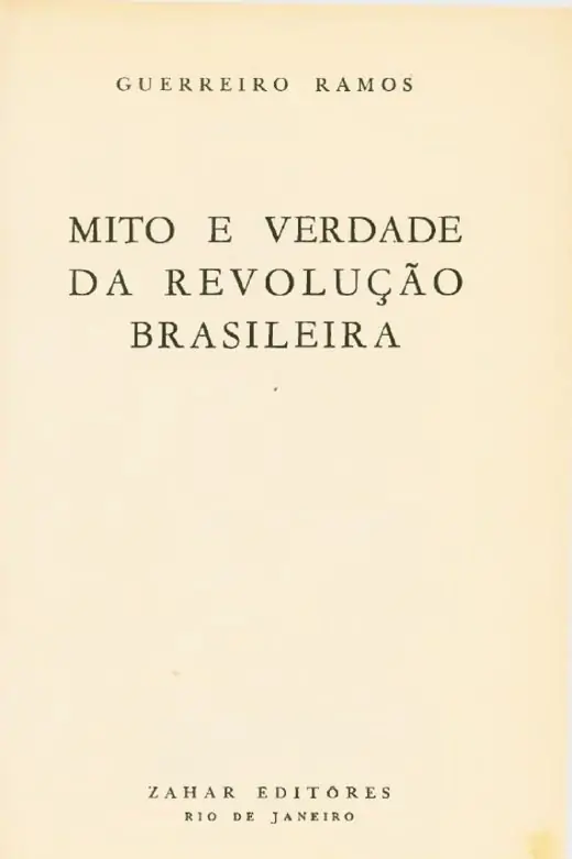 MITO E VERDADE DA REVOLUÇÃO BRASILEIRA