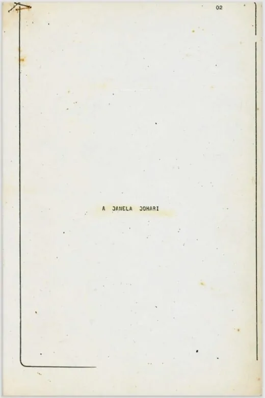 A JANELA JOHARI