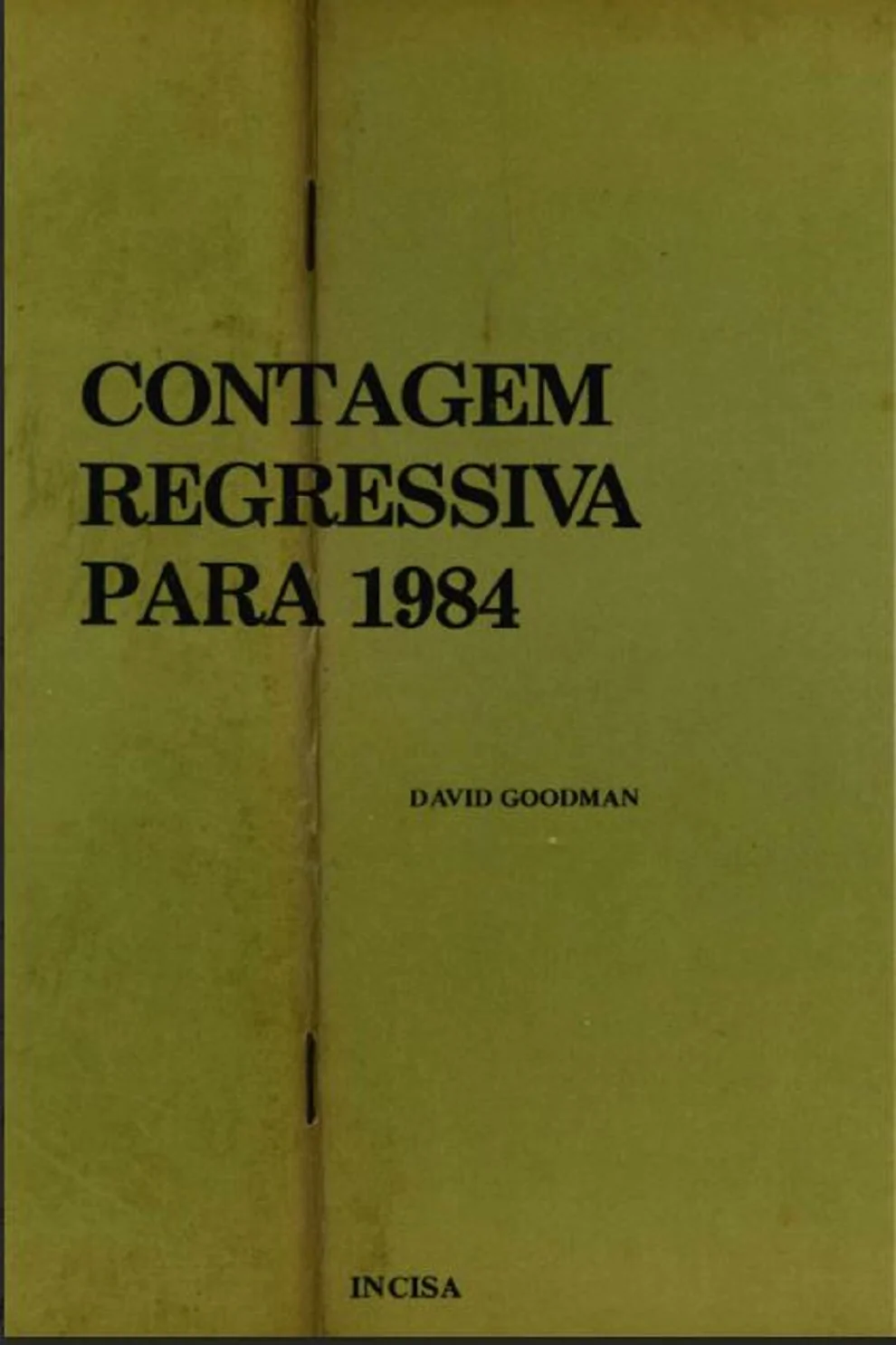 CONTAGEM REGRESSIVA PARA 1984